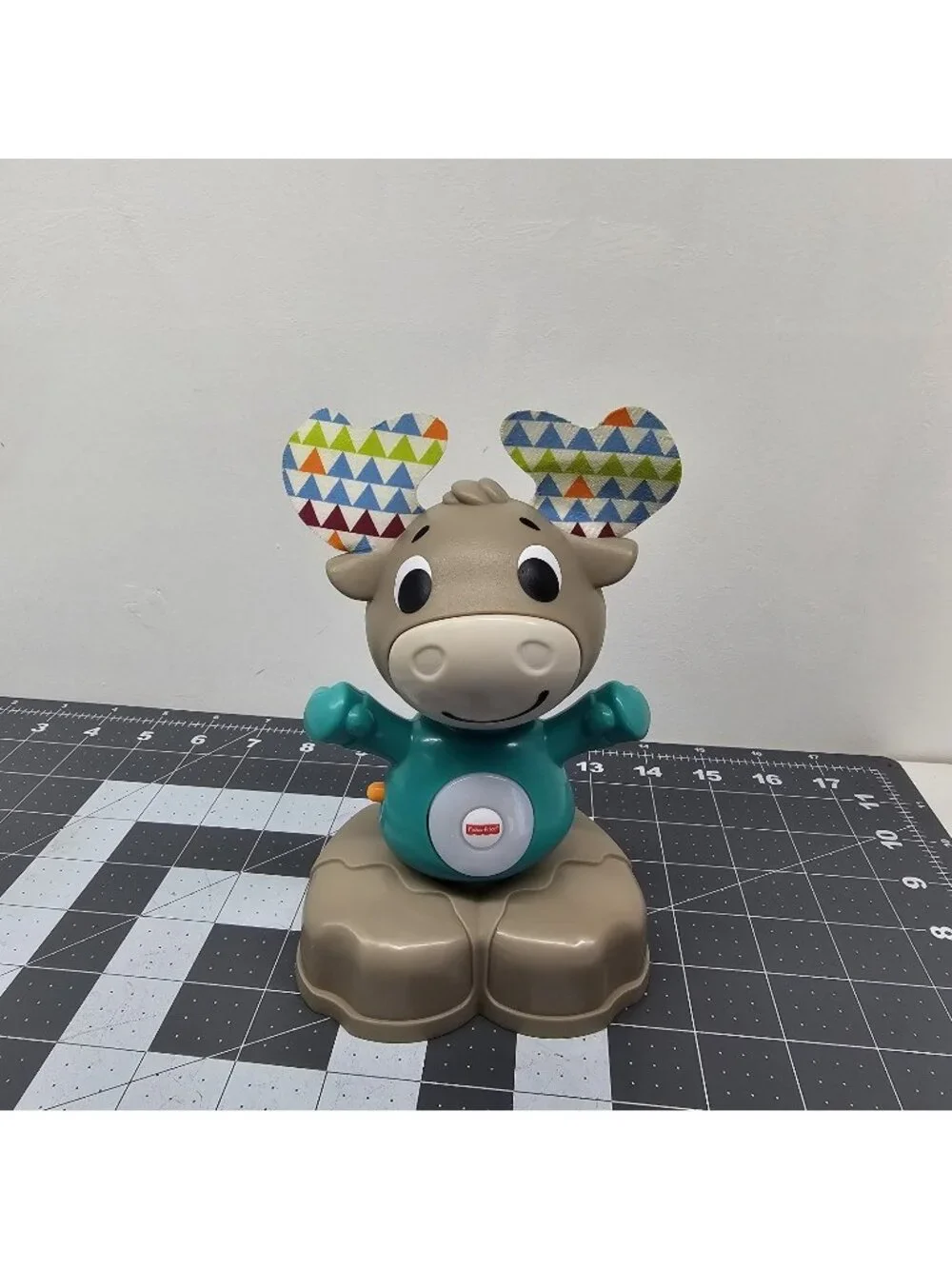 Fisher Price Linkimals Musical Moose Interactive Education Toy Tested Works P2